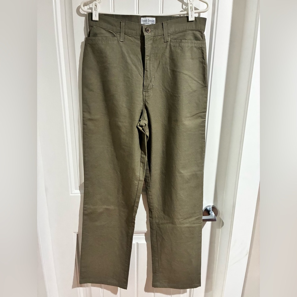 Women's French Dressing Classic Khaki Straight Leg Pants
